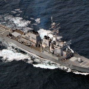 US Ship tracked by Russian fleet in the Black Sea