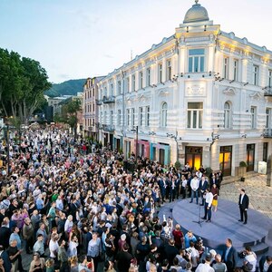 Wiedereröffnung des Orbeliani-Platzes in Tiflis