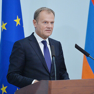 Donald Tusks Besuch in Armenien 