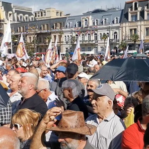 Rally for reconciliation with Russia in Batumi