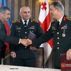 Joint Azerbaijan, Georgia and Turkey military exercise “Eternity 2019” kicks off in Baku