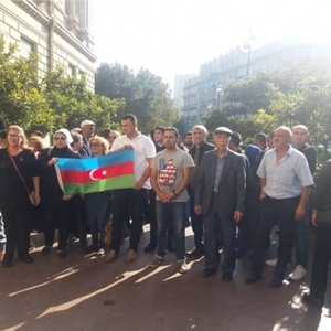 Protest der Opposition in Baku