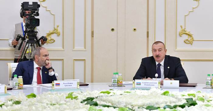 Aliyev and Pashinyan argue on Armenian WWII figure at CIS Conference
