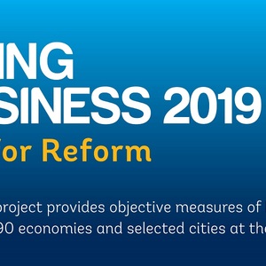 South Caucasus countries in the World Bank doing business report 2020