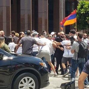 Clashes between Armenians and Azerbaijanis around the world