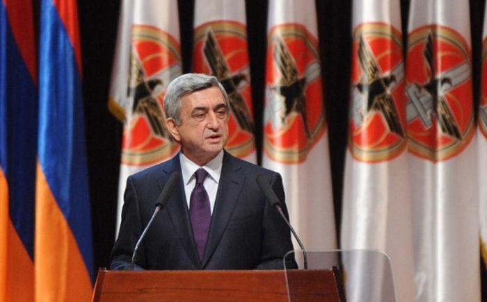 Sargsyan speaks on April War on his first public speech after resignation