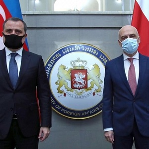 Treffen zwischen aserbaidschanischen und georgischen Außenministern