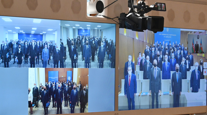 Azerbaijan’s ruling party holds its seventh congress