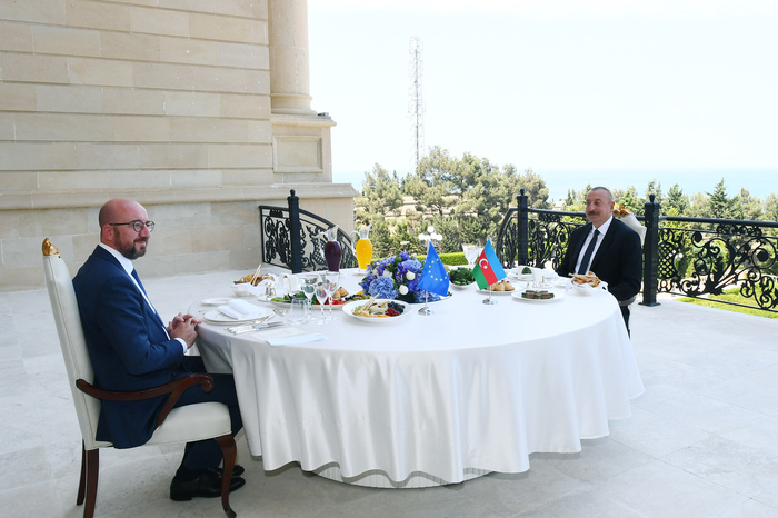 Charles Michel visits Azerbaijan 