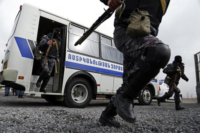 Armenian police detained 21 protesters in Yerevan