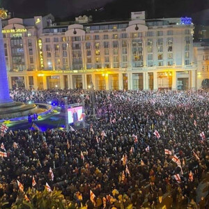 Georgians demanding freedom for Saakashvili