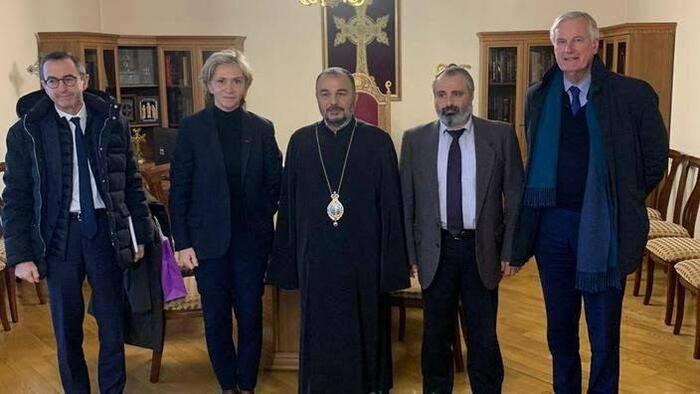 French presidential candidate visited Nagorno-Karabakh