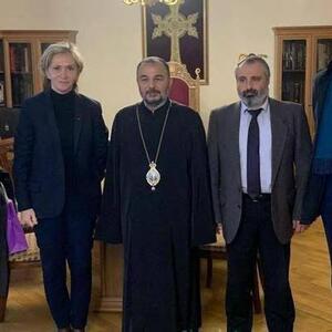 Französische Präsidentschaftskandidatin besuchte Bergkarabach