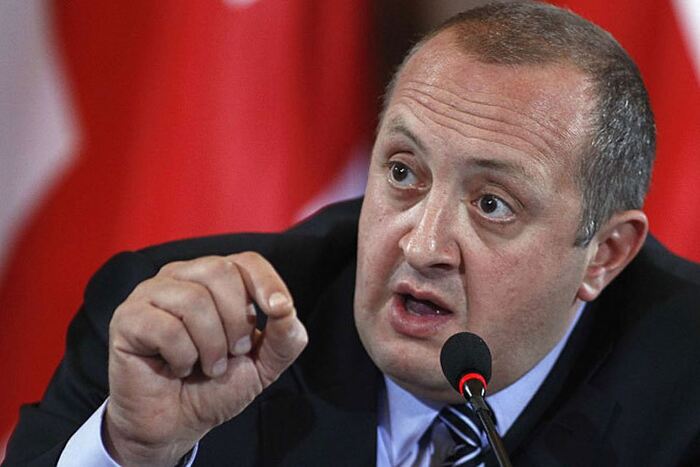 Former president of Georgia may replace Melia as chairman of the largest opposition party