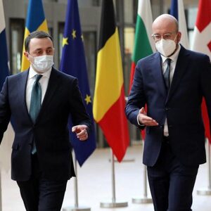 Garibashvili met with Charles Michel in Brussels