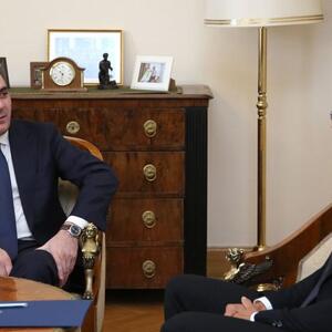 The Georgian Foreign Minister Meets His Counterpart in Budapest