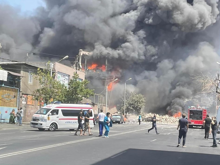 Russland sendet Protestnote an Armenien wegen Vorwürfe zu einer massiven Explosion in Eriwan