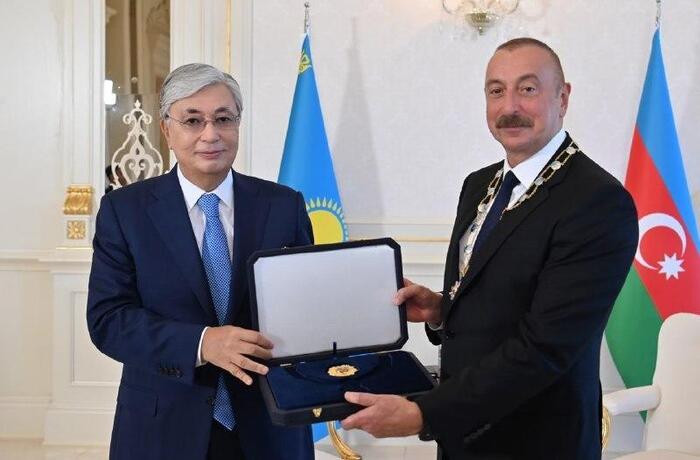 Kazakh President on State Visit to Azerbaijan