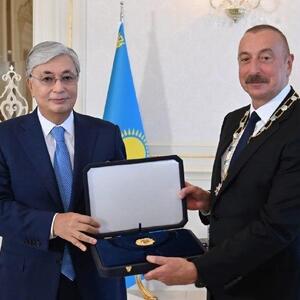 Kazakh President on State Visit to Azerbaijan