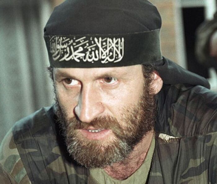 Supporters of Chechnya's Independence Protest in Brussels