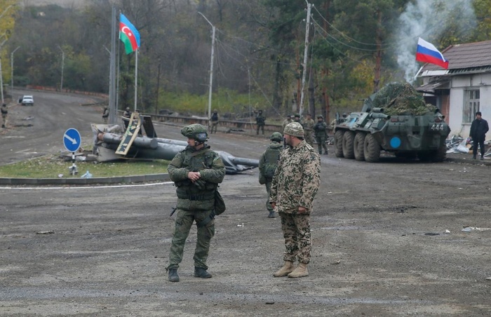 Russian Peacekeepers Head in Karabakh: 