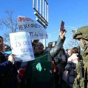 Protest Continues Along Lachin Corridor