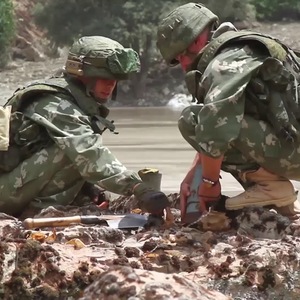 Minenräumung im Nordkaukasus