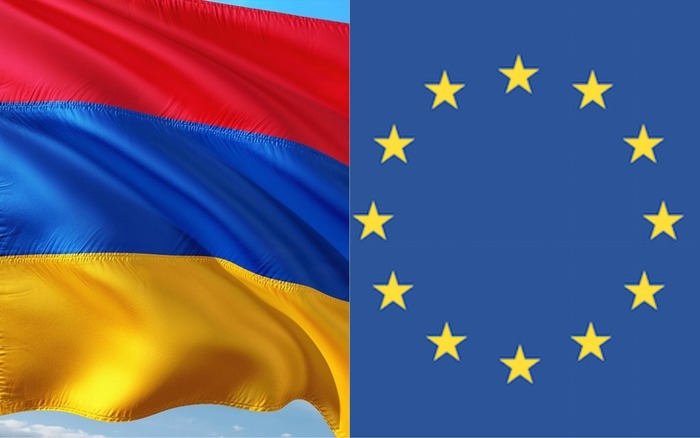 Der armenische Außenminister Edward Nalbandian und EU-Vertreterin Federica Mogherini legen Prioritäten ihrer Beziehungen fest